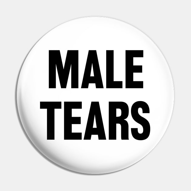 Male Tears Pin by liviala