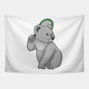 Koala Tennis Tennic racket Tapestry