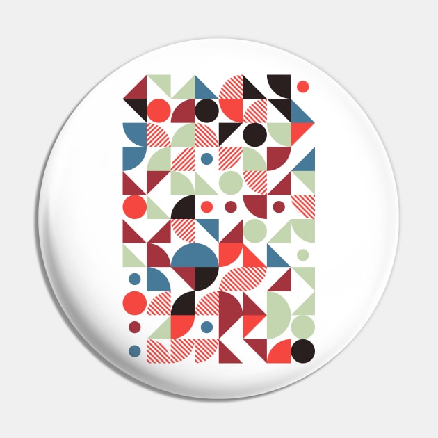 Colourful Geometric Animated Pattern Pin by Trendy-Now