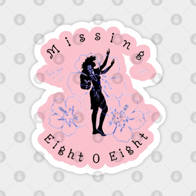 Missing 808 - Female Hula Dancer Magnet by Mikhou Designs