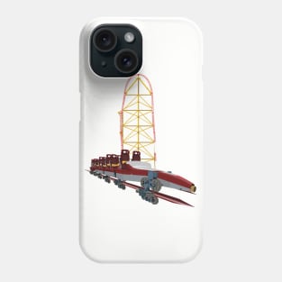 Top Thrill Dragster Coaster Design Phone Case