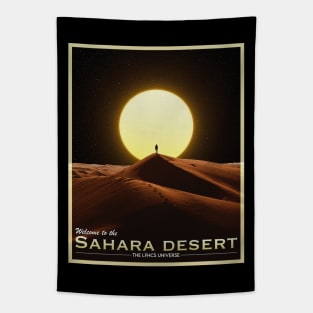 POSTCARD: SAHARA DESERT. Tapestry