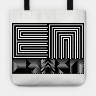 ENCRYPT 2.0 - Zoom into the design to get the full effect Tote