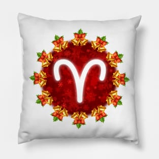 ZodiaXmas Aries Pillow