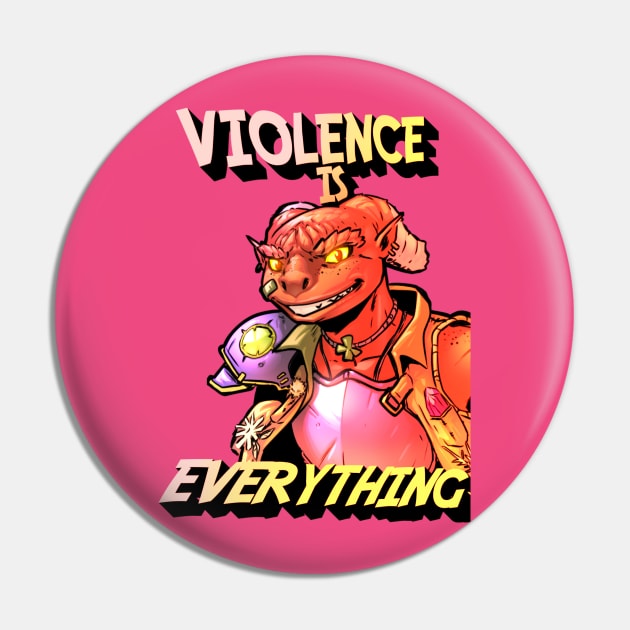 Violence is Everything <3 Pin by D&R Podcast