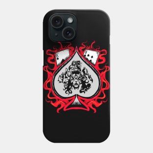 Ace of Spades red Phone Case