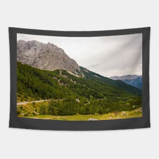 Vrsic Pass in Slovenia Tapestry