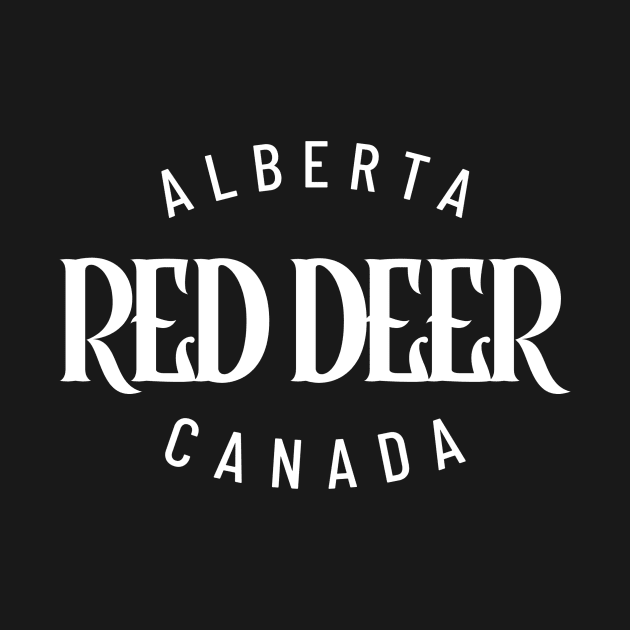 Red Deer, Alberta, Canada by Canada Tees