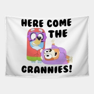 here come the grannies Tapestry