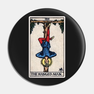 XII. The Hanged Man Tarot Card Pin