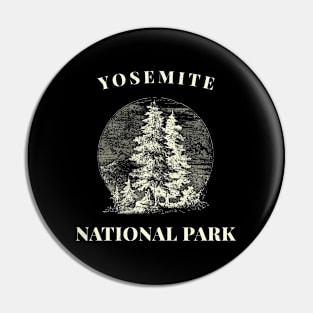 Yosemite National Park Vintage Pin