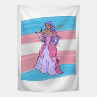 Trans knight Tapestry