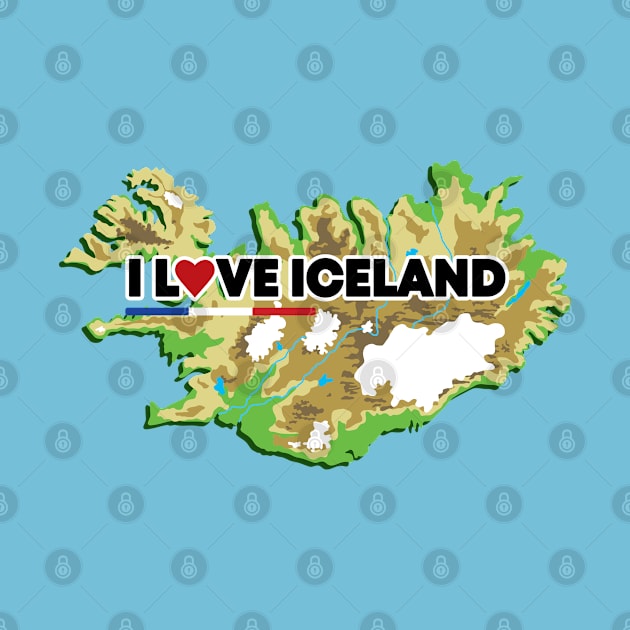 I Love Iceland by AliJun