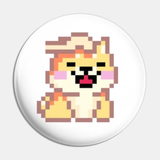 Purr-fectly Pixel Art Combover Kitty Kat for Cat Lovers Pin