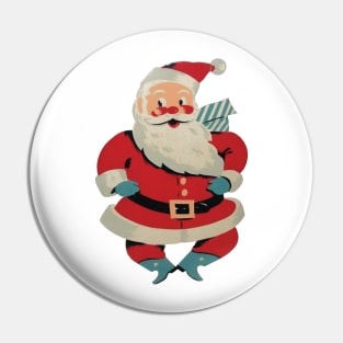 Santa Wears Cowboy Boots Pin