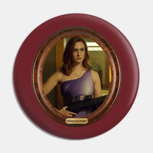 Nicole Haught - Oval Frame Pin