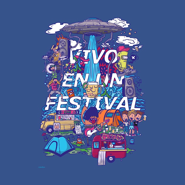 Vivo en un festival by manuvila