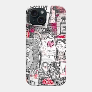 Graffiti Sticker NYC Street Art Phone Case