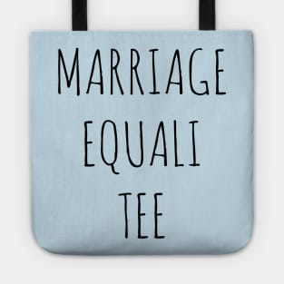 MARRIAGE EQUALI TEE Tote