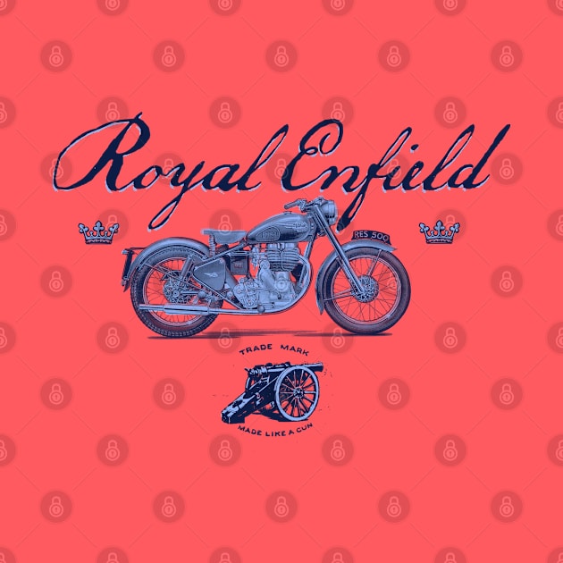 Royal Enfield by Midcenturydave