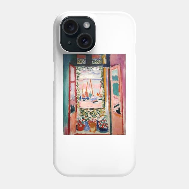 The Open Window- Henri Matisse Phone Case by garyroberts