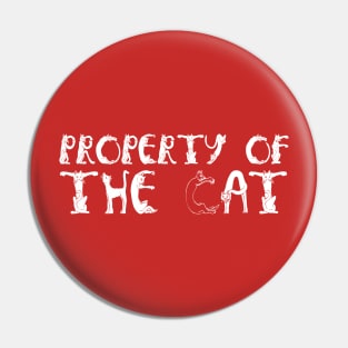 Property of The Cat Pin