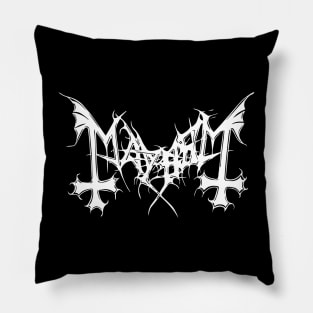 Mayhem logo Pillow