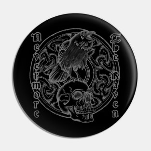 Nevermore The Raven Pin