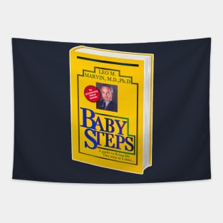 Baby Steps Book Cover - Dr Leo Marvin Tapestry