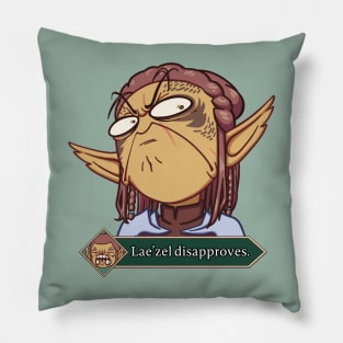 Lae'zel Disapproves Pillow