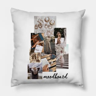 Trendy collage Pillow