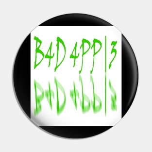 Bad Apple Pin