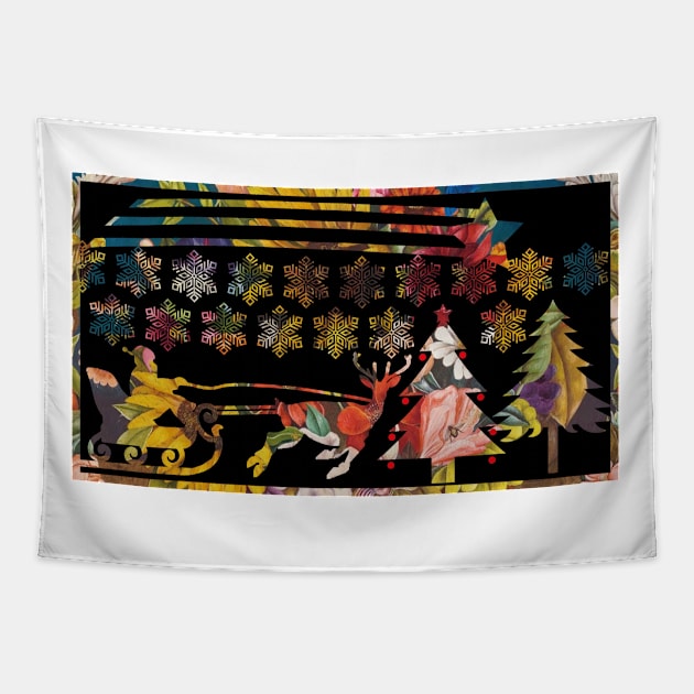 Colorful Christmas Tapestry by GilbertoMS