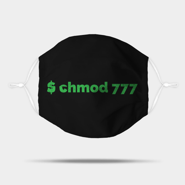 Linux Command Chmod 777 Linux Command Masque Teepublic Fr Linux Command Chmod 777 Linux Command Masque Teepublic Fr
