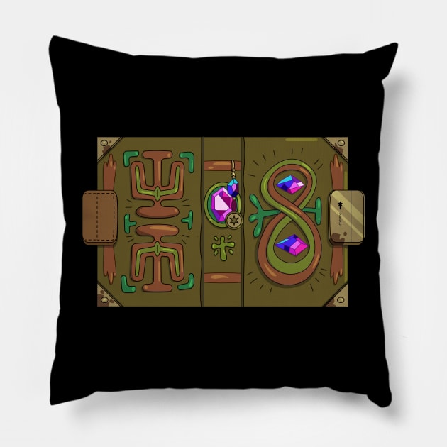 Star's Book of Spells Pillow by Ed's Craftworks