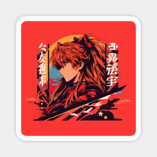 cool asuka Magnet