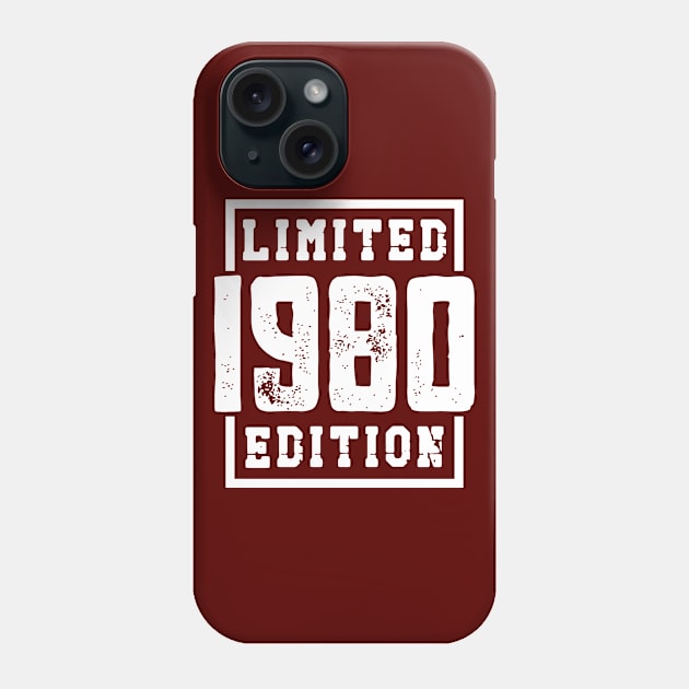 1980 Limited Edition Phone Case by colorsplash