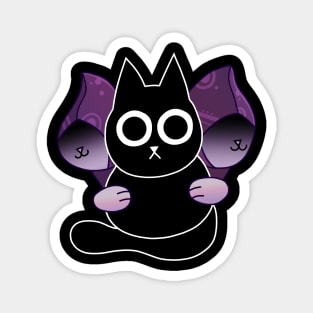 Dark Cat's Hidden Motives Magnet