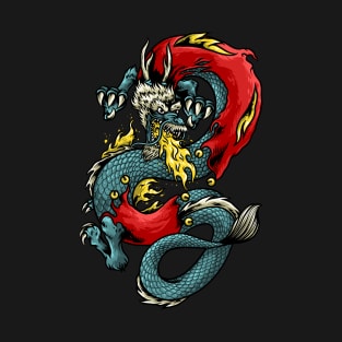 dragon japanese roar T-Shirt