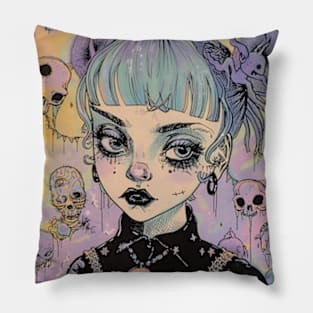 Pastel Goth Pillow