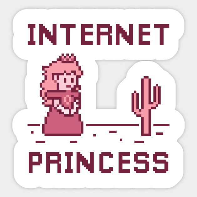 Internet Princess - Gamer - Sticker