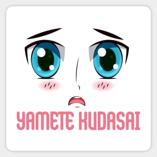 yamete kudasai  Sticker for Sale by NASSIMBL