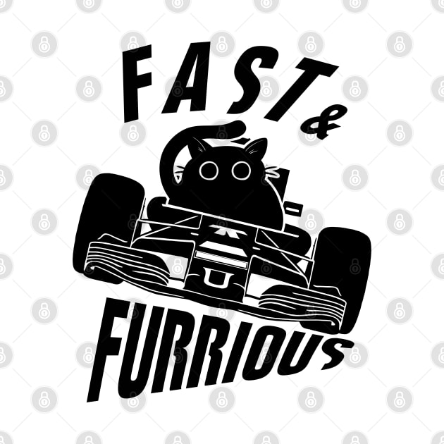 Funny  FURRurious car driving cat by TMBTM