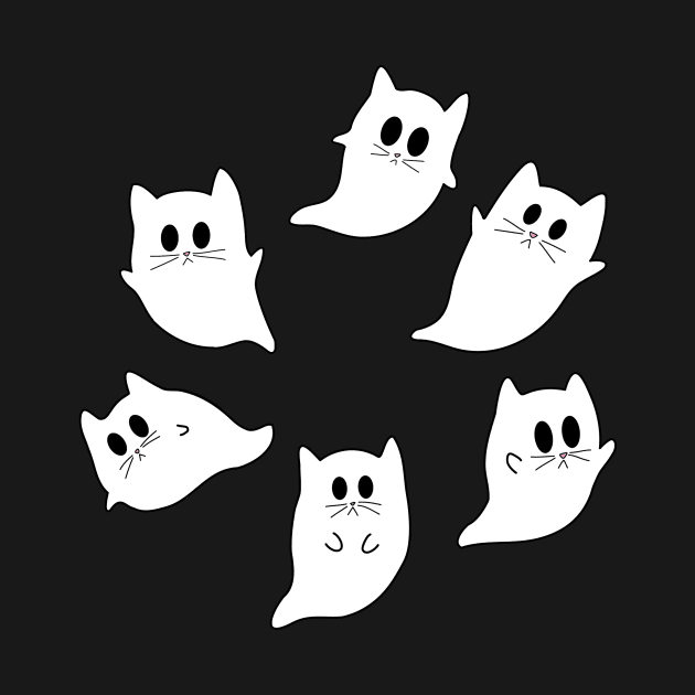 Ghost Cats by ECMazur