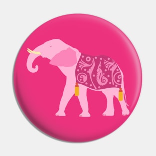 Pink Elephant Pin