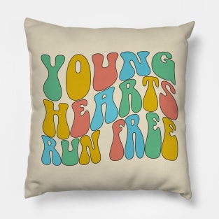 Young Hearts Run Free Pillow