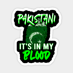 Pakistan Flag Paki Pakistani Birthday Gift Magnet
