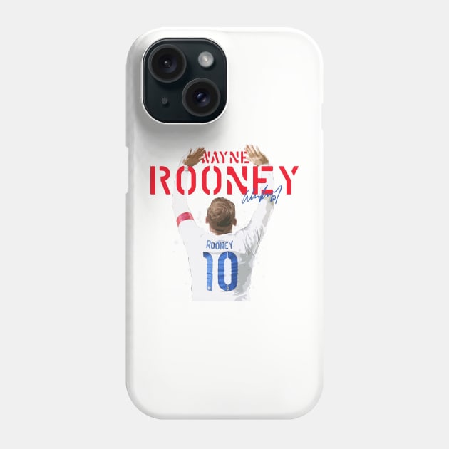 Wayne Rooney Phone Case by Juantamad