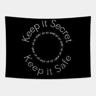 Keep it Secret! Keep it Safe Tapestry