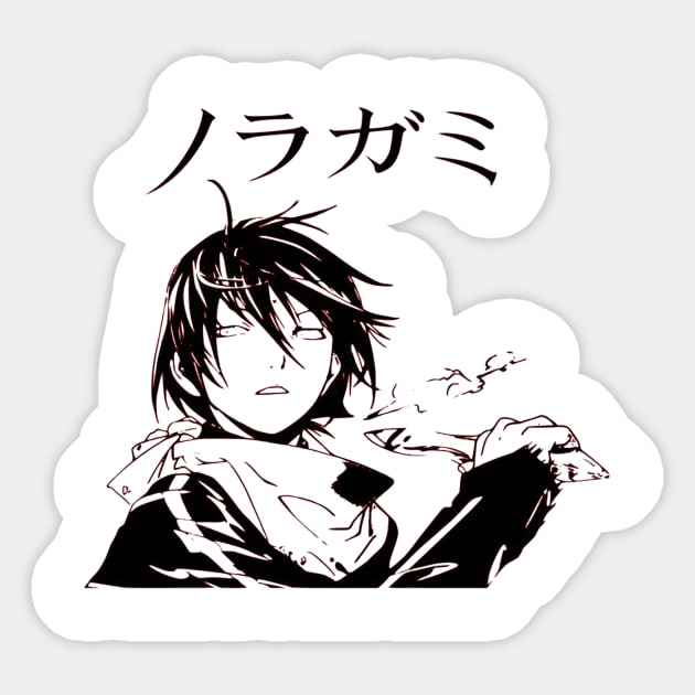 Noragami Yato Stray God  Sticker for Sale by nAslan21